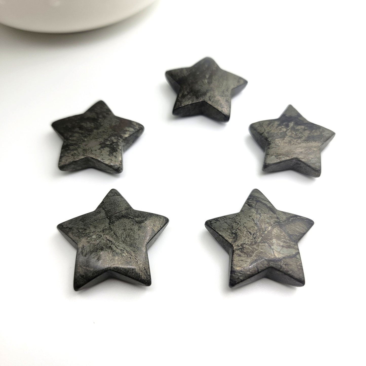 Pyrite Stars and Moons