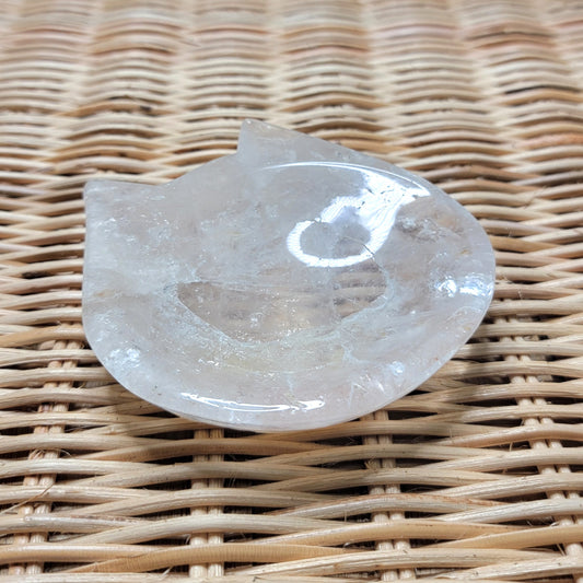 Quartz Kitty Cat Dish