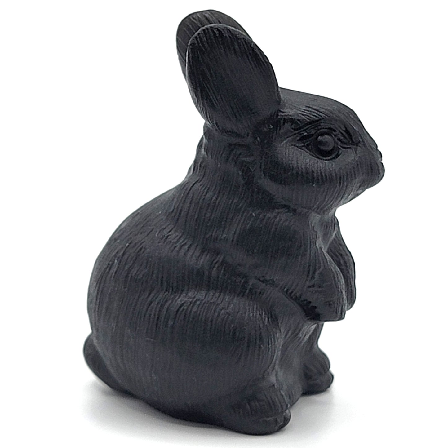 Obsidian - Carved Rabbit