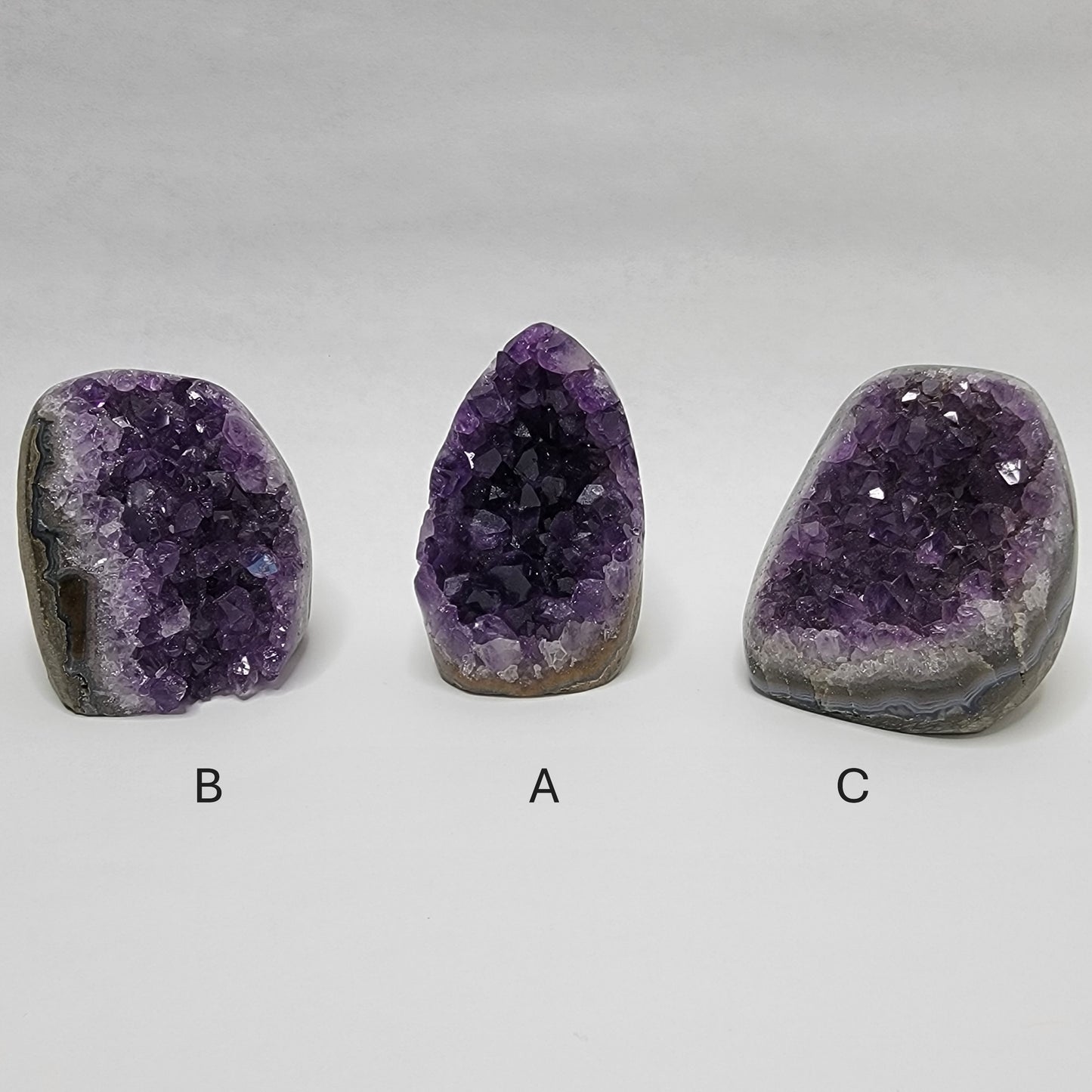 Amethyst - High Quality "Grape Jelly" Clusters