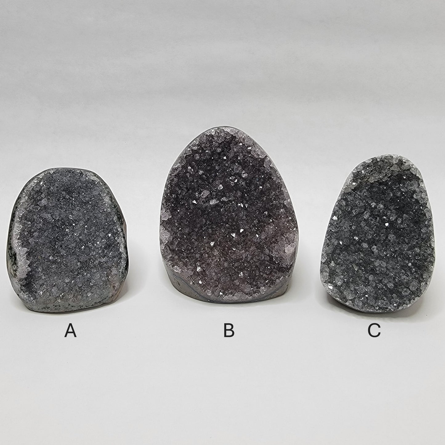 Amethyst - High Quality Black Sugar Clusters