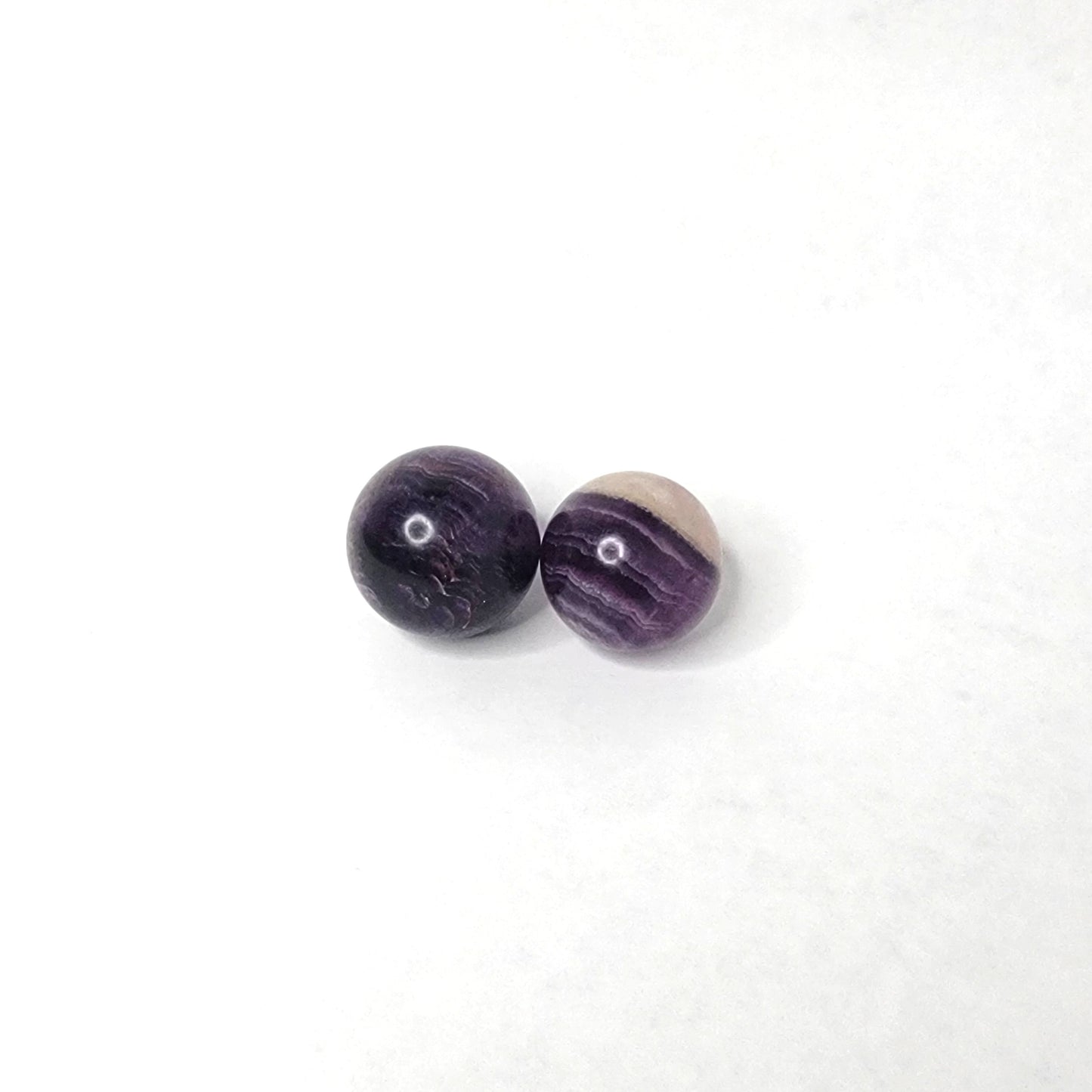 Fluorite Spheres - Smaller Sizes in Pinks and Purples