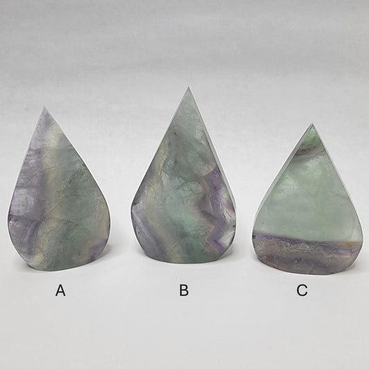 Rainbow Fluorite Flames